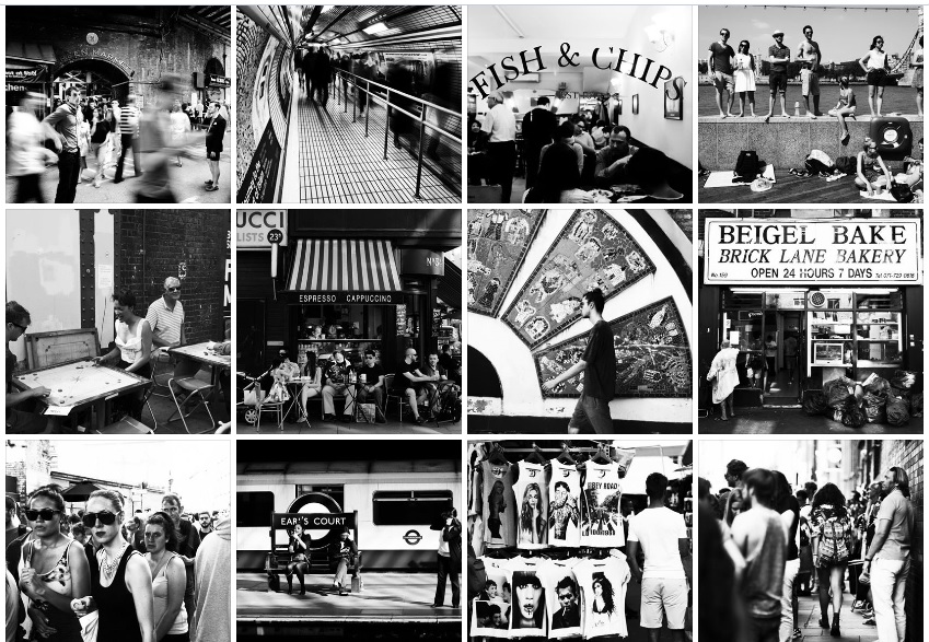 Screenshot of "LiveLondon" Photography by Benedict Sin